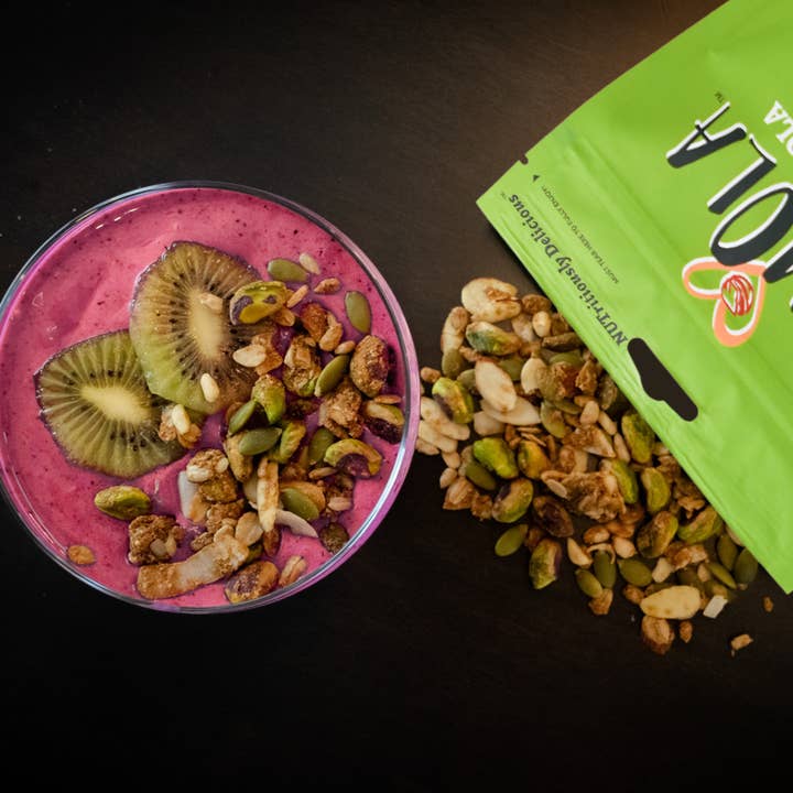 PremOla Granola - Wholesale Granola - PremOla Granola Roasted Nut Blend-gluten free-low sugar3