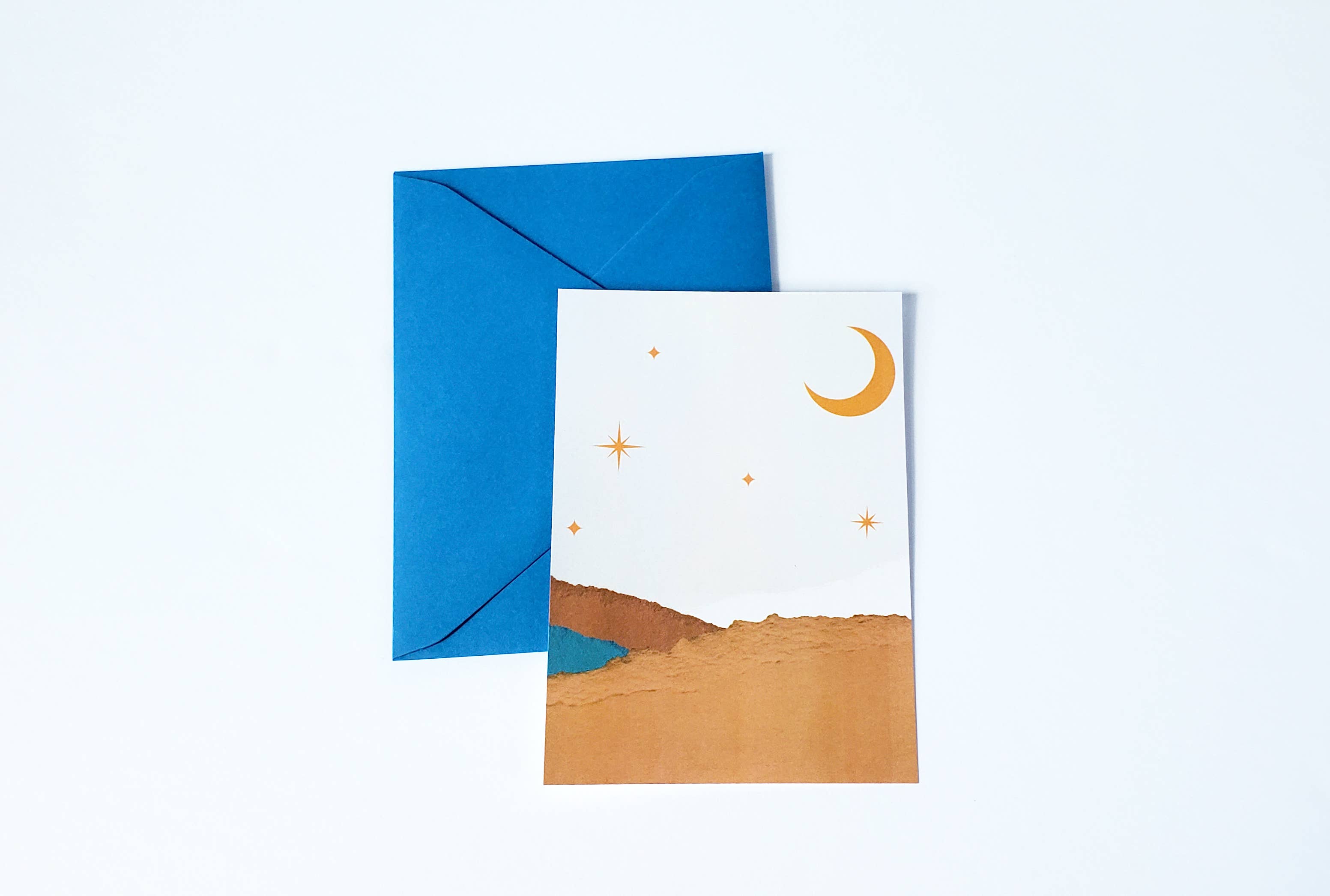 Lucky Dog Design Co. - Wholesale Stationery/Notecard Set - Paper Deckled Sunset Mini Card Set (Set of 10)4