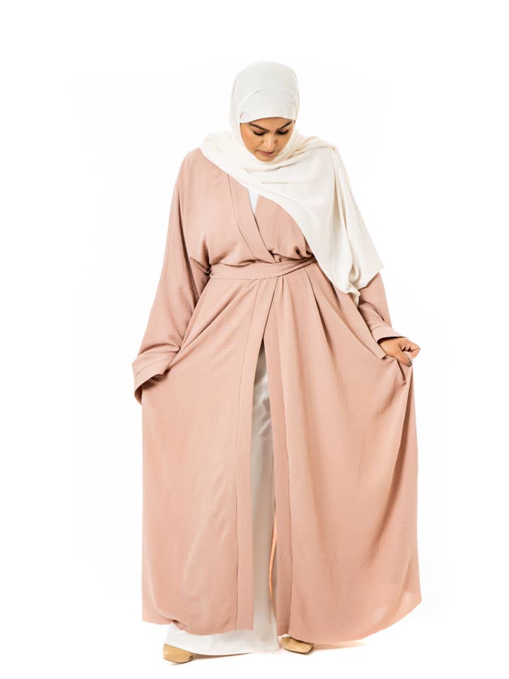 Sultana.R - Wholesale Kaftan - Women's - Abaya Lina pink2
