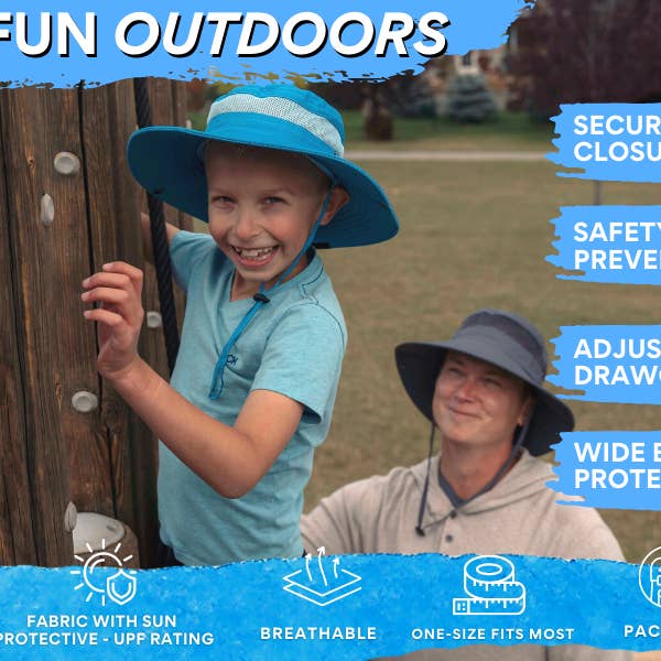 GearTOP – wholesale Bucket hat – kids – Kids's Sun Protection Hat - Safety Headgear- UPF 50+ Sun Hat4