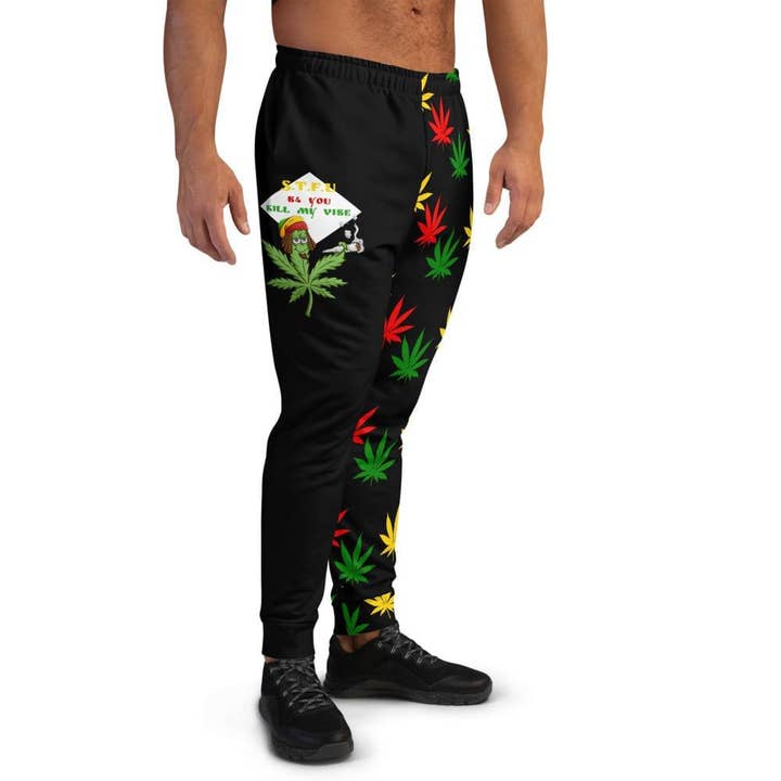 420 Não Mate Os Meus Joggers Vibe por atacado de STFU