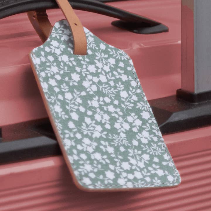 Etichetta per bagaglio floreale per la vendita all'ingrosso da parte di Le Petit Dormeur