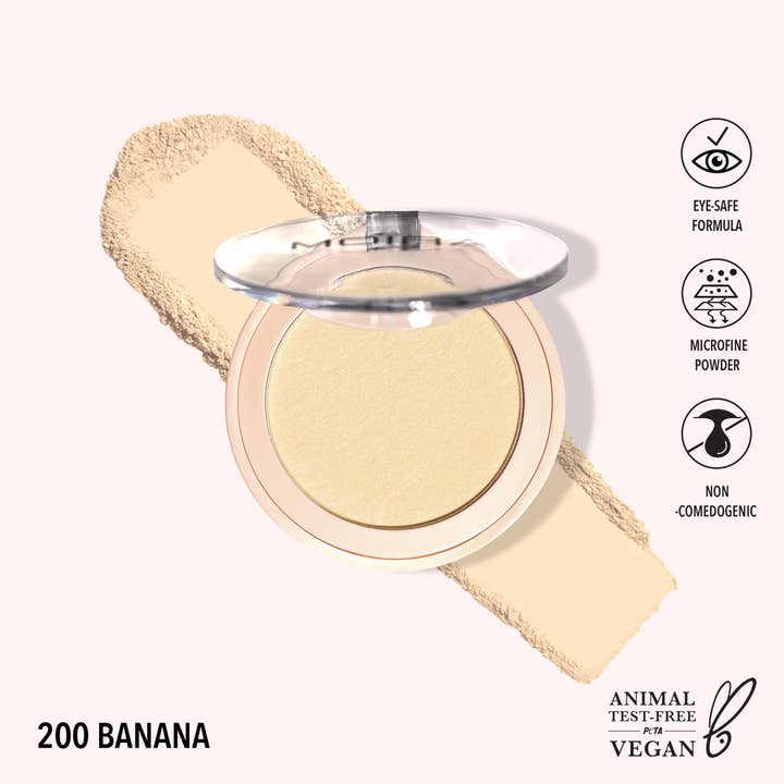 Moira Cosmetics - Wholesale Makeup Setting Spray/Powder - Under-Eye Setting Powder (200, Banana)