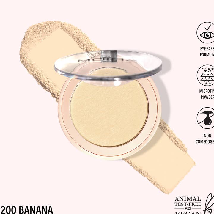 Under-Eye Setting Powder (200, Banana) for wholesale by Moira Cosmetics