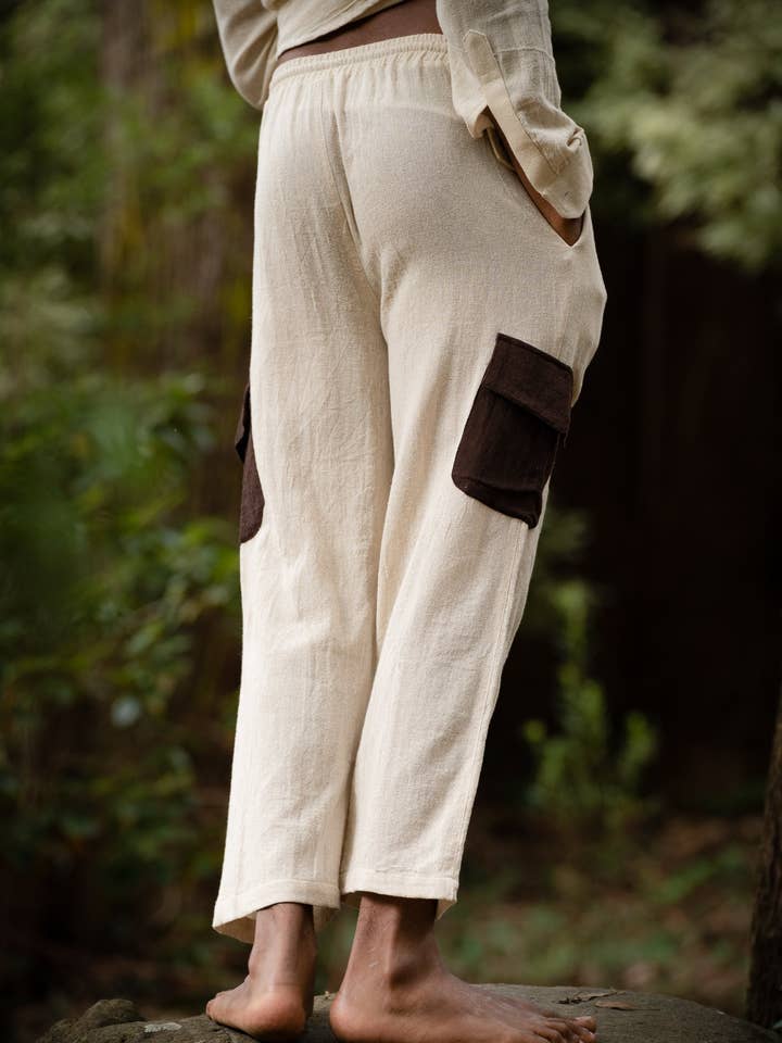 Arya Clothing – wholesale Byxor - Dam – Höstbyxor - Cream8