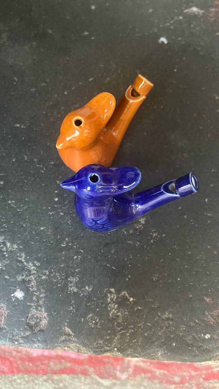 Jay mataji Handicrafts - Wholesale Musical Toy - Kids & Baby - Handmade Mud Clay Bird Water Whistle Toy for Children Gift 1