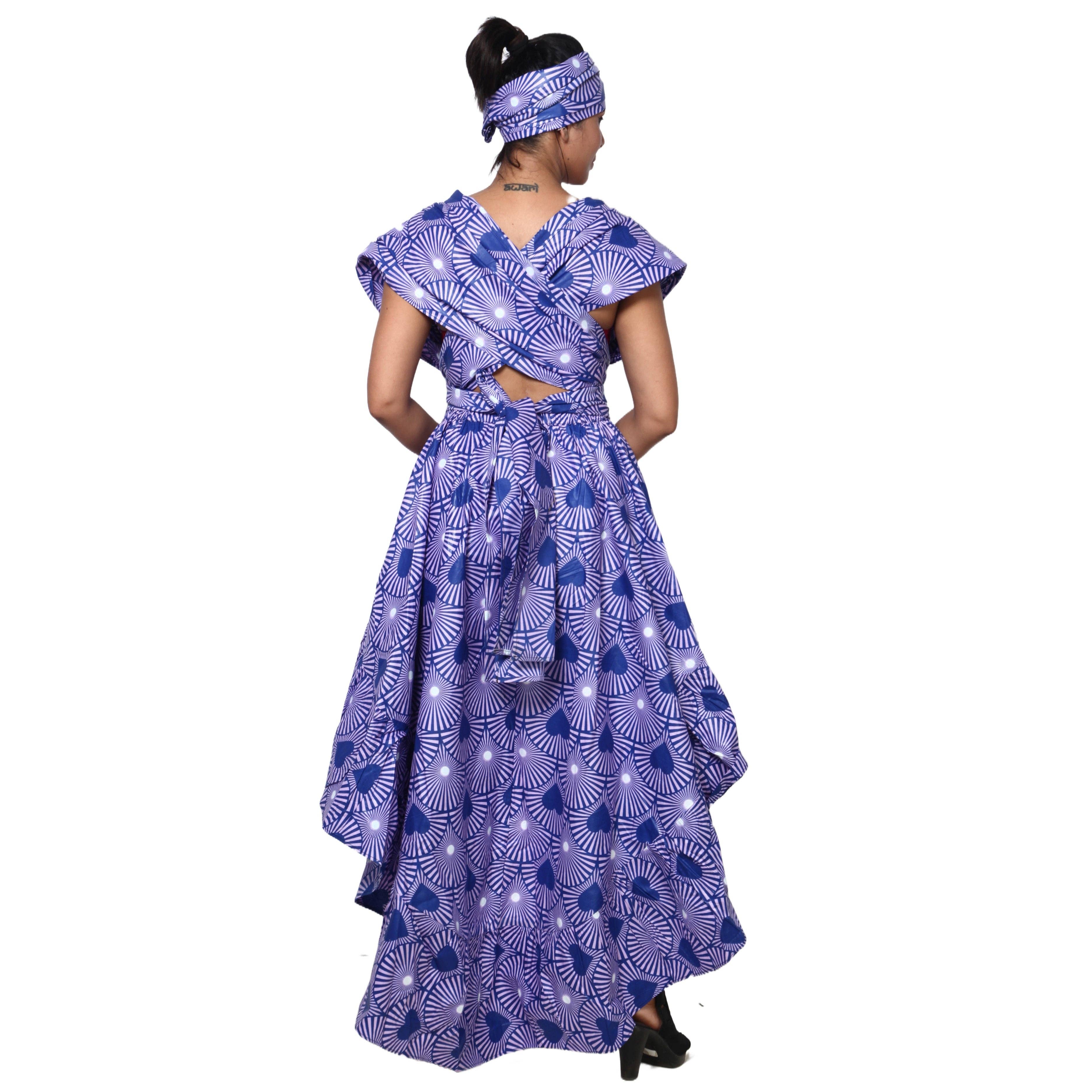 African Stars - Wholesale Dress - Women's - Women's Skirt/Dress Multi Wear Style -- FI-31365
