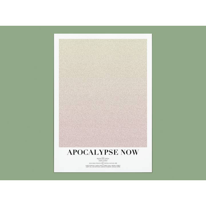 Apocalypse Now Minimalist Screenplay Art Print for wholesale by Fade Out Prints