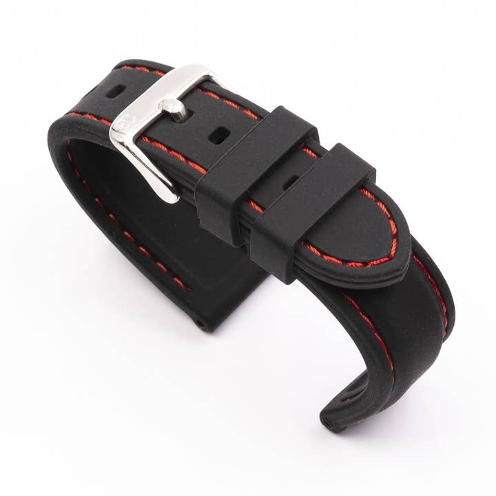 Correas cuirtec - Wholesale Watch Band/Strap - Women's - Alomada Silicone Sewn Watch Strap (1002)4