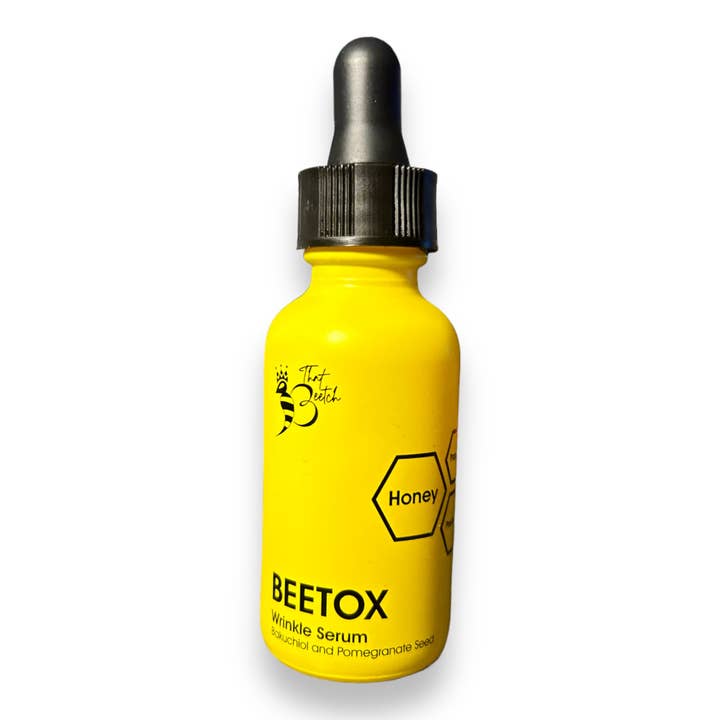 Beetox Wrinkle Serum with honey, propolis, prebiotics for wholesale by That Beetch