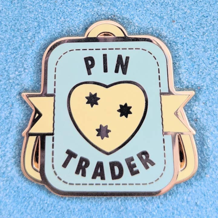 Badge Pin Trader iTabag en émail dur 38 mm pour la vente par SmallRiniLady
