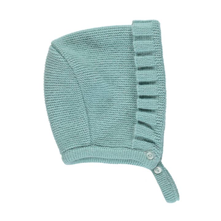 Grøn uldhue for engroshandel hos Dot baby