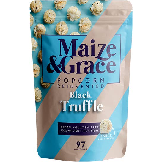 Maize & Grace - Wholesale Popcorn - Maize & Grace Black Truffle Popcorn