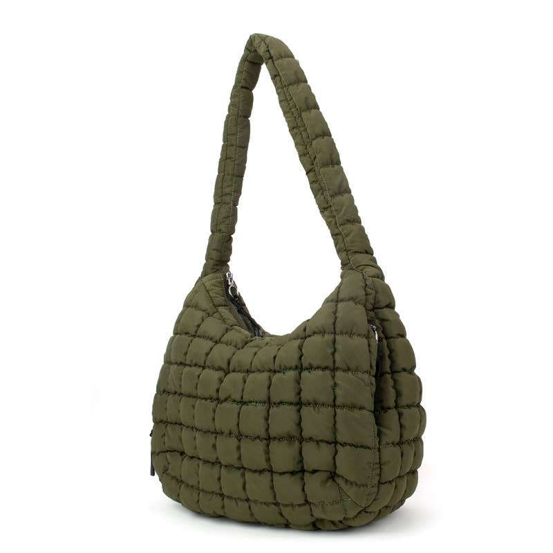 Babs + Birdie - Venta al por mayor Bolsa de asa- Mujer - The Ashton | Bolso Puffer Hobo | 13 colores10