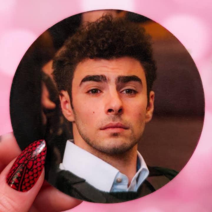 Pretty Rude Things - Wholesale Sticker - Luigi Mangione Babygirl Sticker, 3.25" x 3.25"2