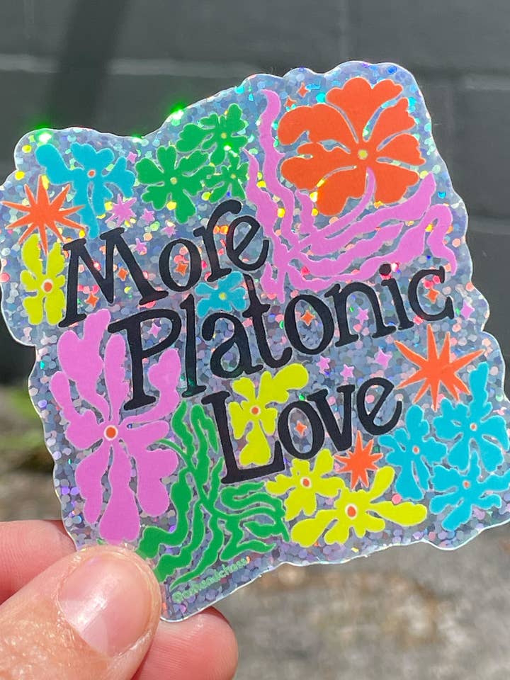 Adesivo - More Platonic Love per la vendita all'ingrosso da parte di Ash + Chess