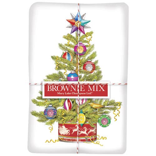 Mary Lake-Thompson Ltd. - Wholesale Brownie Mix - Christmas Tree Tin Brownie Mix