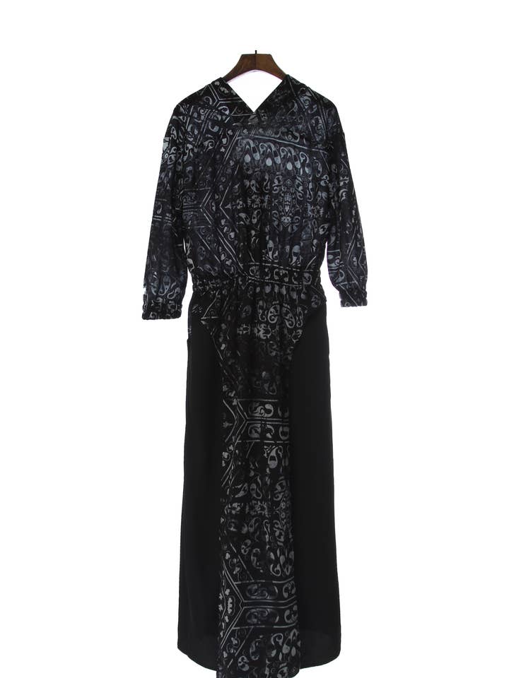 Vestido estampado em duas camadas por atacado de JUMA