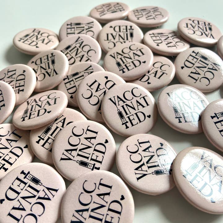 Mel's Crafty Corner – Großhandel Anstecker/Button – Geimpfte Knopfnadel