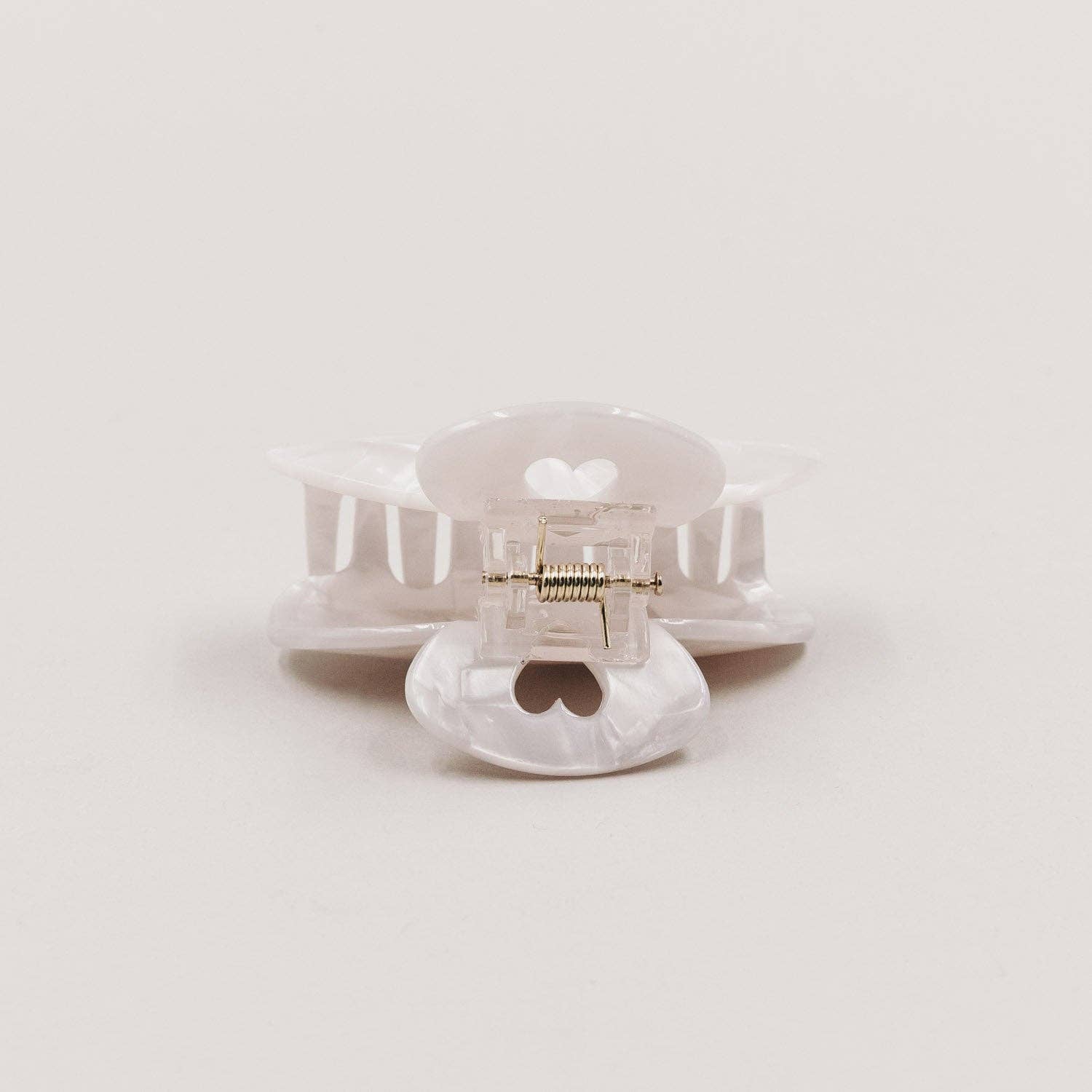 Eulenschnitt - Wholesale Barrette - Women's - Large Heart Pearl Hair Clip (PU = 10 pcs)4