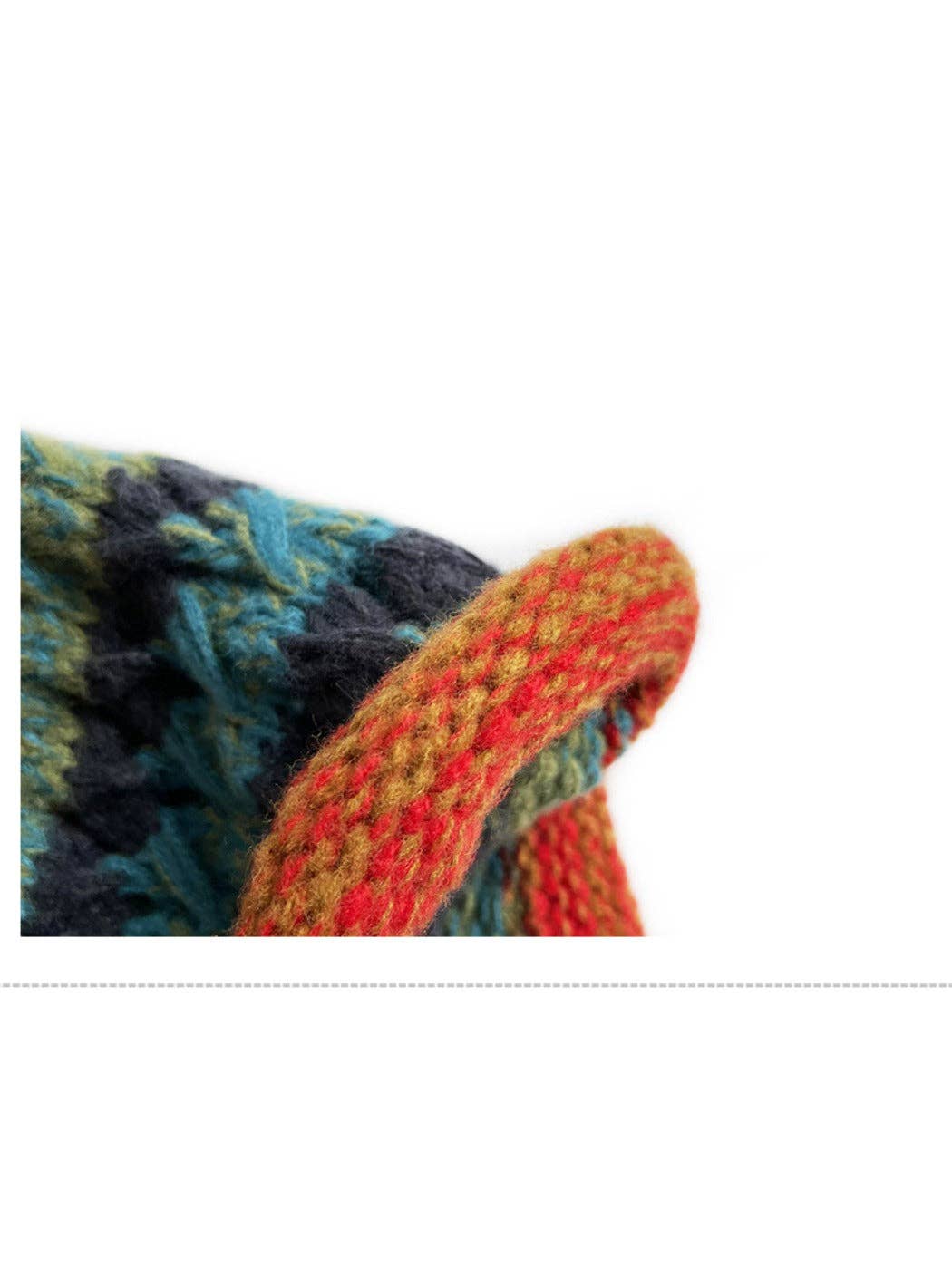 Funkyrel® Atzbranding Limited - Wholesale Beanie - Women's - Haila - Colorful Earflap Knitted Beanie with Pompoms4