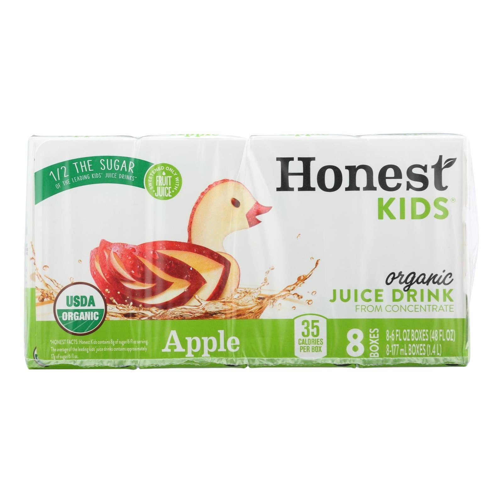 Everyday Supply Co - Wholesale Fruit Juice - Honest Kids - Juice Drink Apple - Case Of 5 - 8/6 Oz0