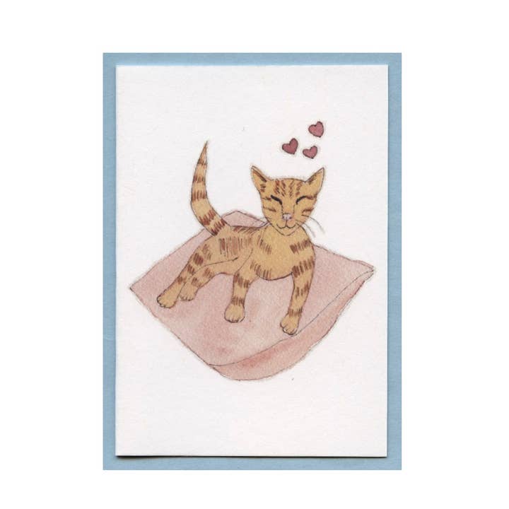 Mainely Kitty Love Steckkarte für den Großhandel von Zucchini Fish