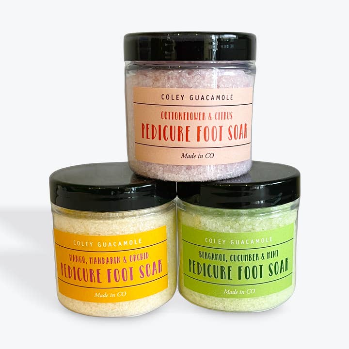 Pedicure Foot Soak for wholesale by Coley Guacamole Bath, Body & Home