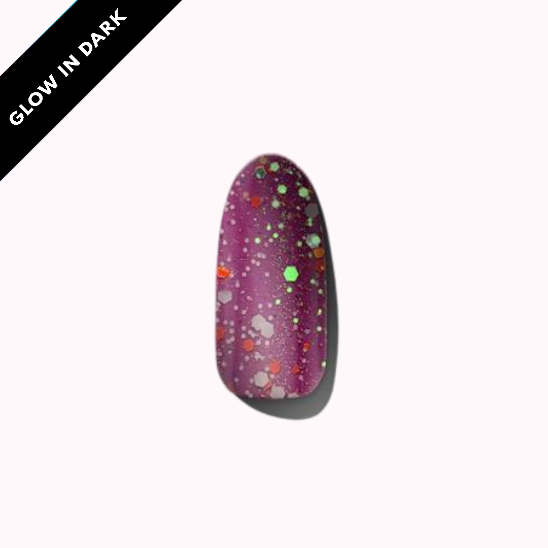 Pink Rhubarb Super Jellies DIY Semi Cured Gel Nail Wraps for wholesale on Faire4