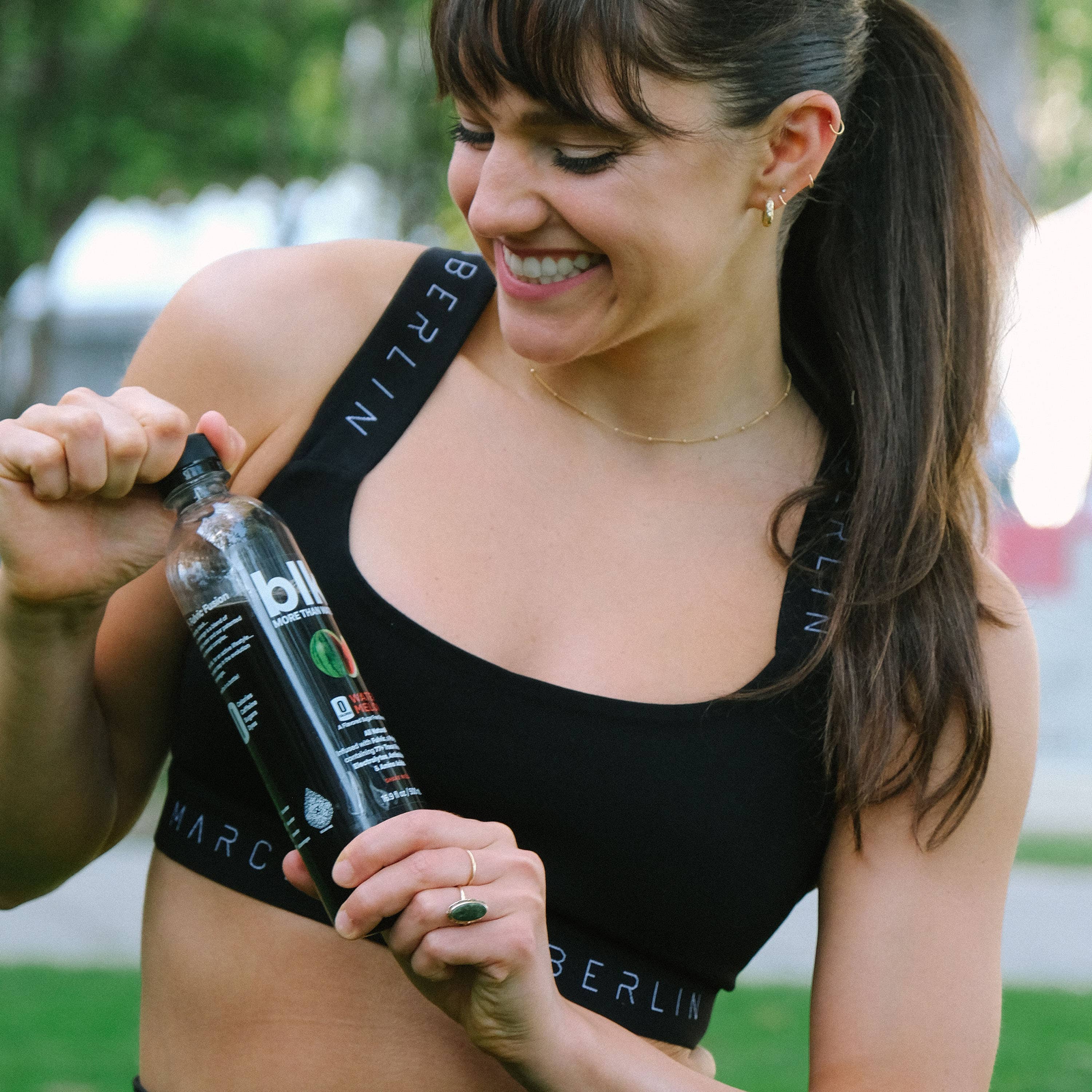 blk. water - Wholesale Flavored/Infused Water (Non-Carbonated) - blk. Water Watermelon 500mL, 12 Pack, Bottles5