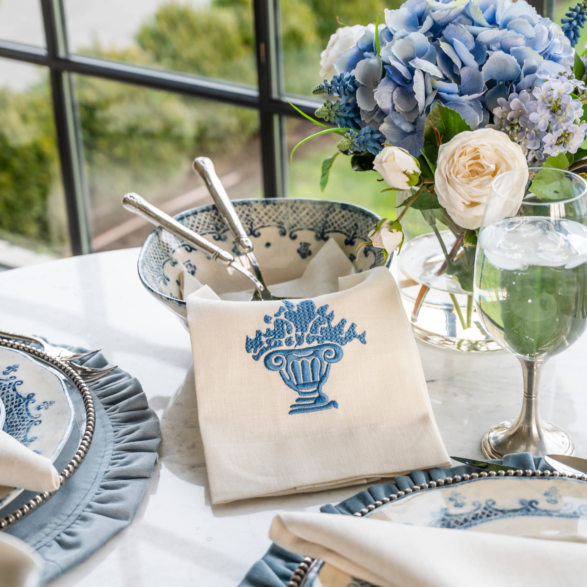 Arte Italica & Crown Linen Designs – wholesale Serveringsskål – Burano litet serveringsskål1