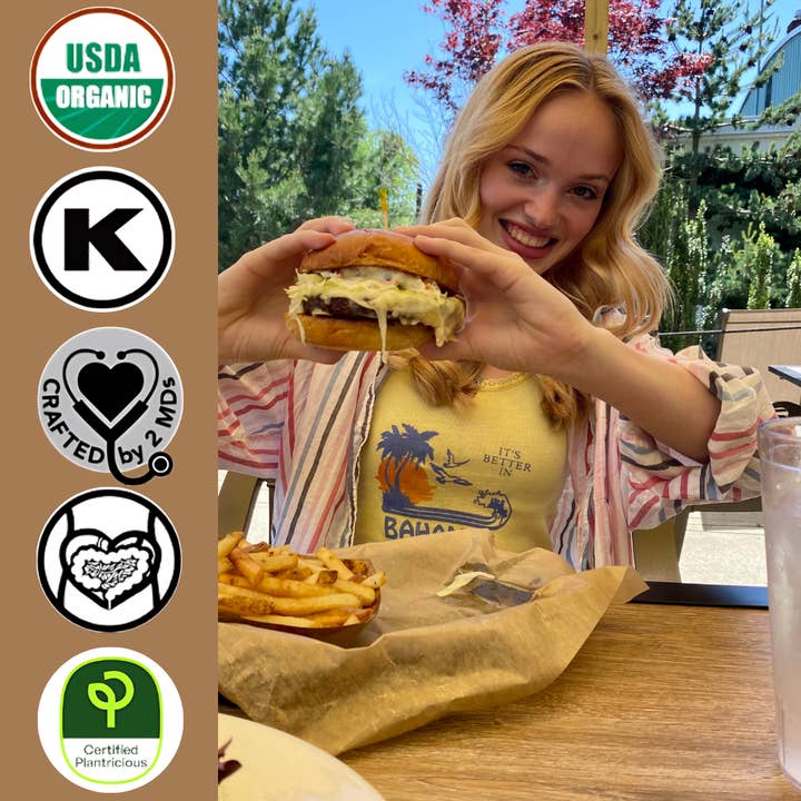 Nutcase Vegan - Wholesale Beef - Nutty Burger Patties - Vegan, Plant-Based, Organic5