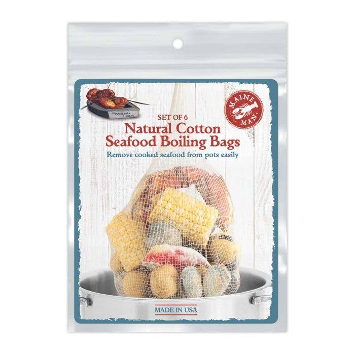 HIC - Harold Import Co. - Wholesale Kitchen Tool/Gadget - Maine Man Seafood Boiling Bags, Set Of 61