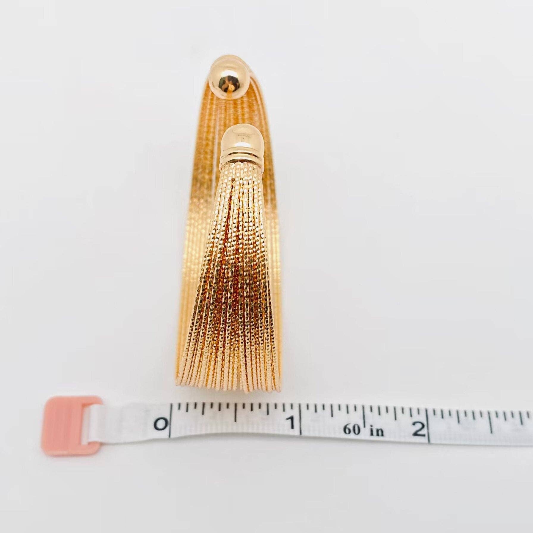 Mio Queena - Wholesale Cuff Bracelet - Multi-layer Small Metal Coil Gold-plated Cuff Bangle3