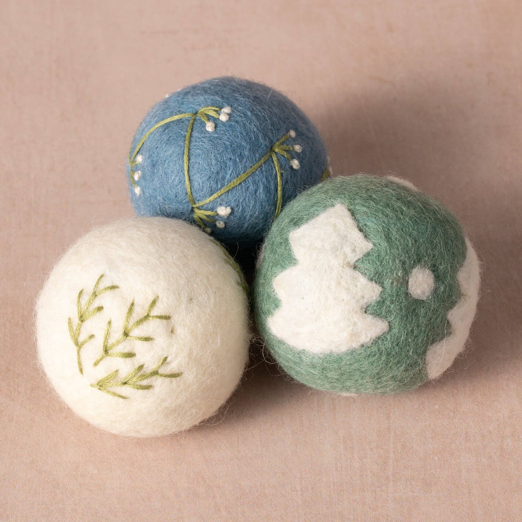 Ten Thousand Villages - Wholesale Bar Soap - Sapha Winter Felted Wool Soap Balls - Sisno2