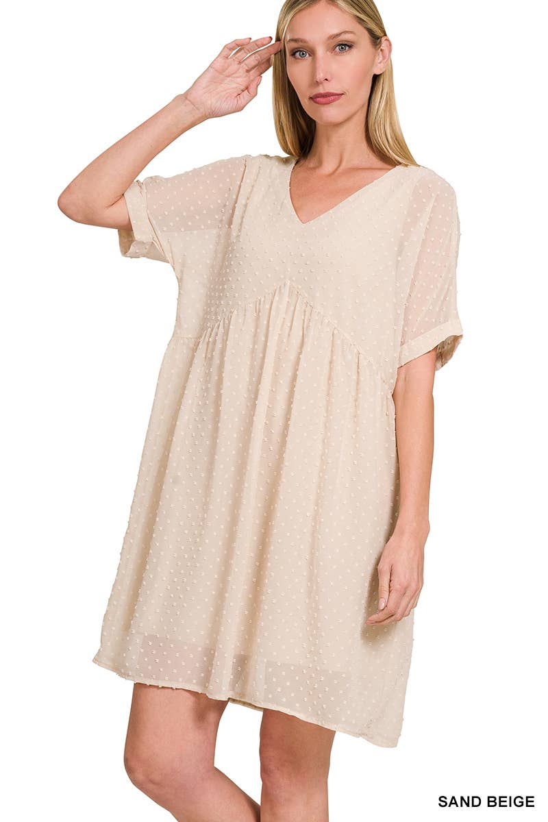 42POPS - Wholesale Dress - Women's - `.Swiss Dot Babydoll Dress Collection9