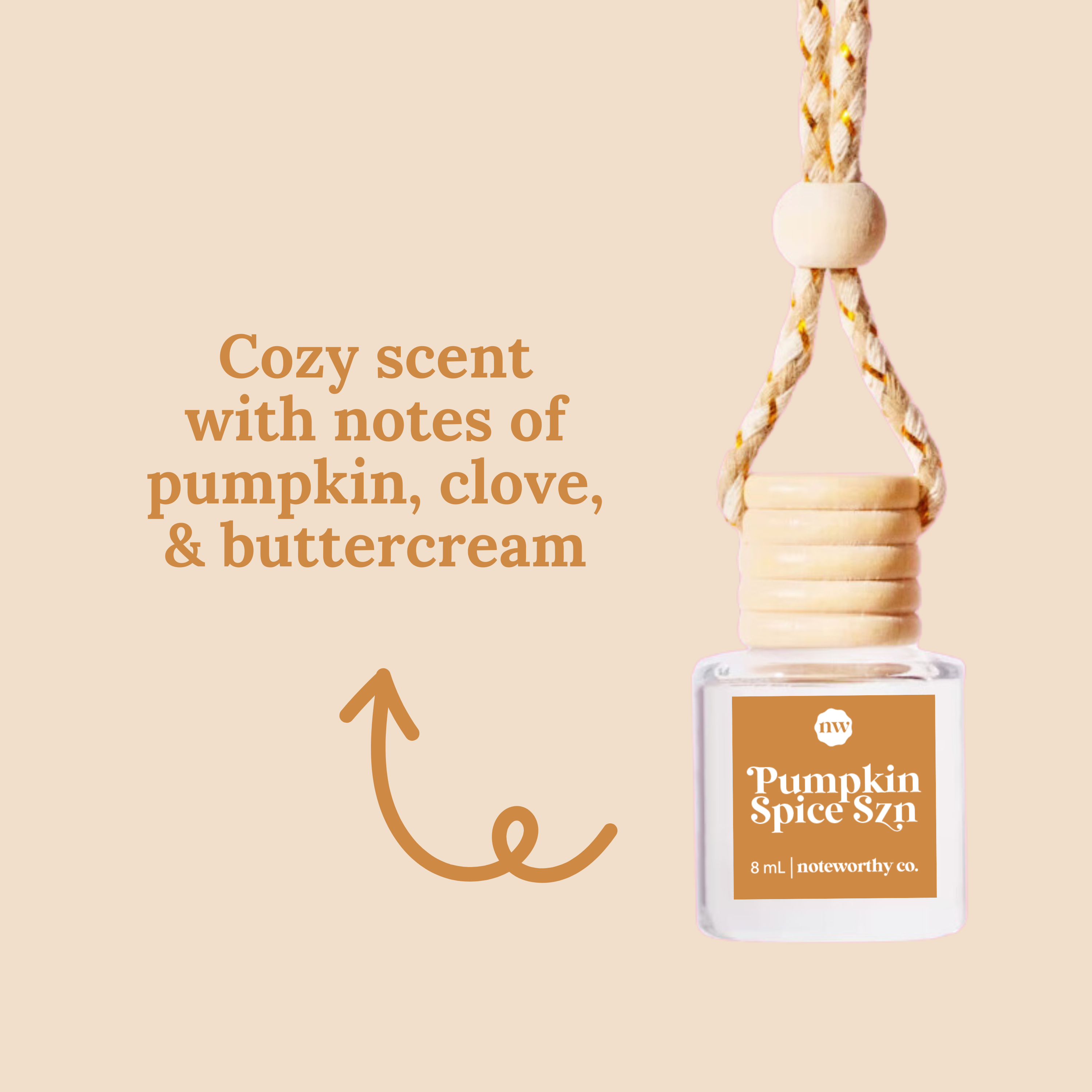 Noteworthy Co – Großhandel Auto-Lufterfrischer – Unisex – Auto-Diffuser mit neuen Herbst- und Halloween-Düften4