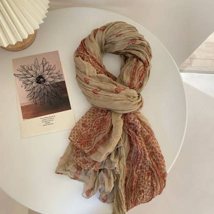 VMCC080 - Vera May Cotton Scarf for wholesale by VeraMay