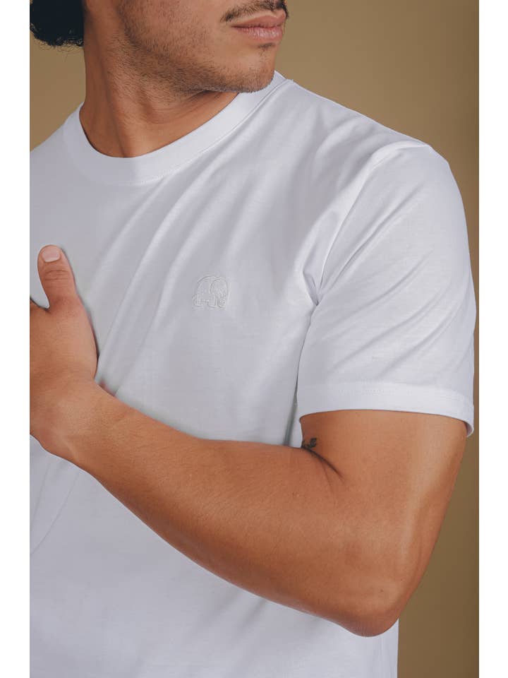 Trendsplant Clothing - Vendita all'ingrosso Maglietta - Unisex - T-shirt Organic Essential Bianca