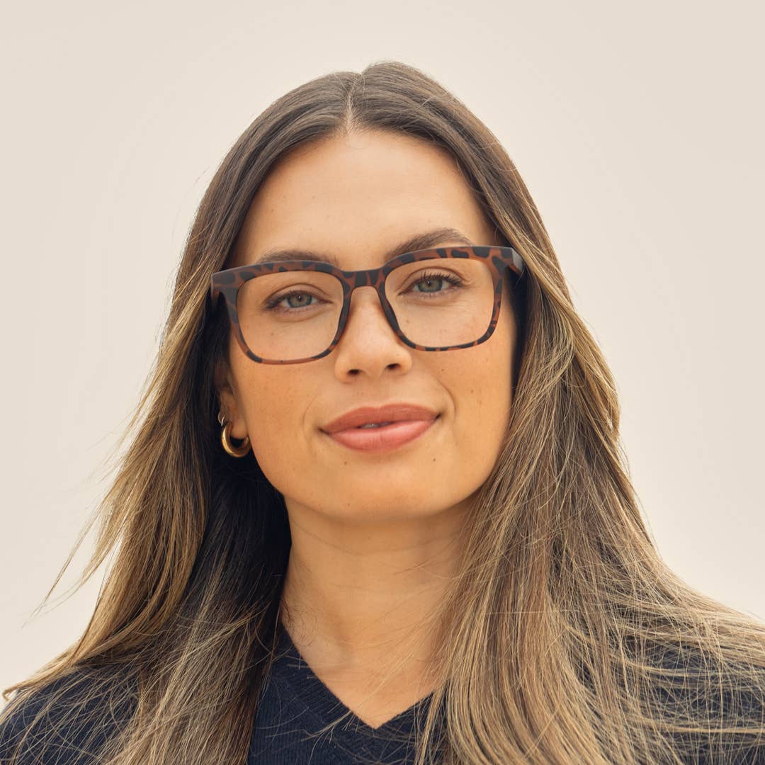 Blue Planet Eco-Eyewear – Óculos - Mulher por atacado – BP20242 - Aspen - Tartaruga Nogueira Suave / Filtro de Luz Azul1