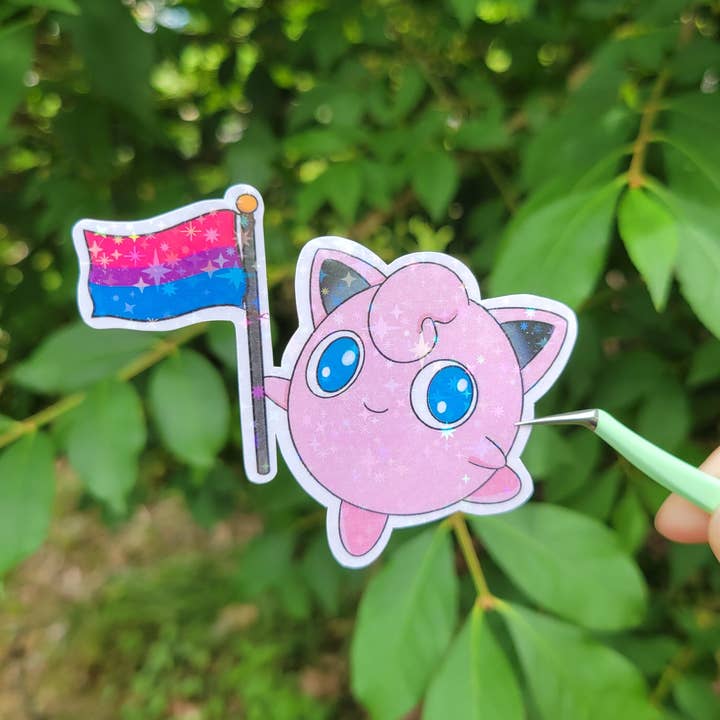 Pride Puff: Bi Flag för wholesale av McStuffies, PhD