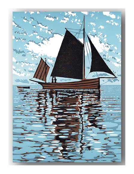 Cardiau Nico Cards – wholesale Everyday greeting card – NC047 Cornish Crabber - Hazel McNab0