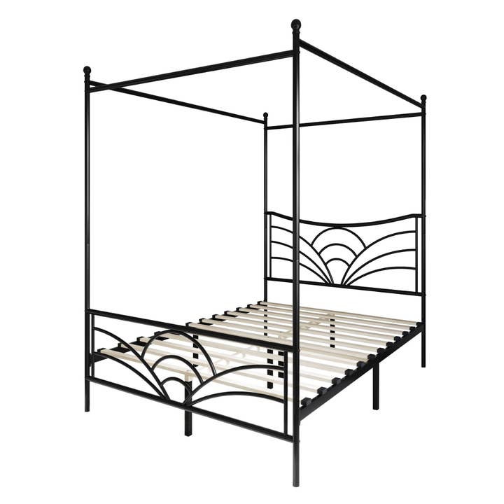 Home Design - Wholesale Bed - Home Design Denver Metal Canopy Bed Frame For Adult28