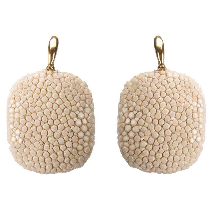 VIVO - Vente Boucles d'oreilles pendantes - Boucle d'oreille Shagreen1