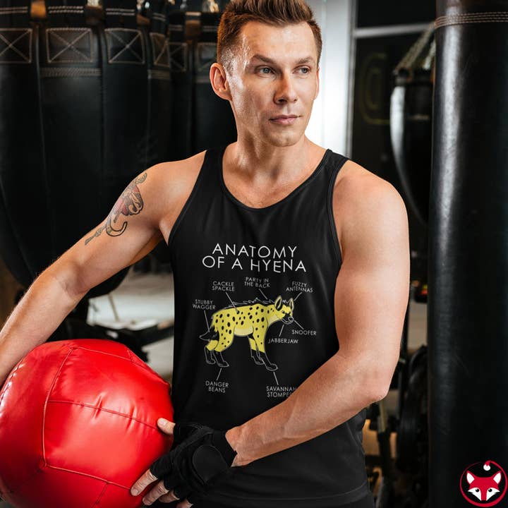 Hyena Yellow - Canotta per la vendita all'ingrosso da parte di Artworktee