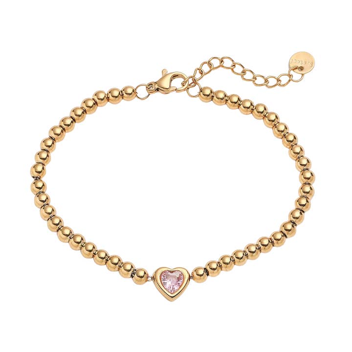 Armbånd sweetheart charm for engroshandel hos Rosies