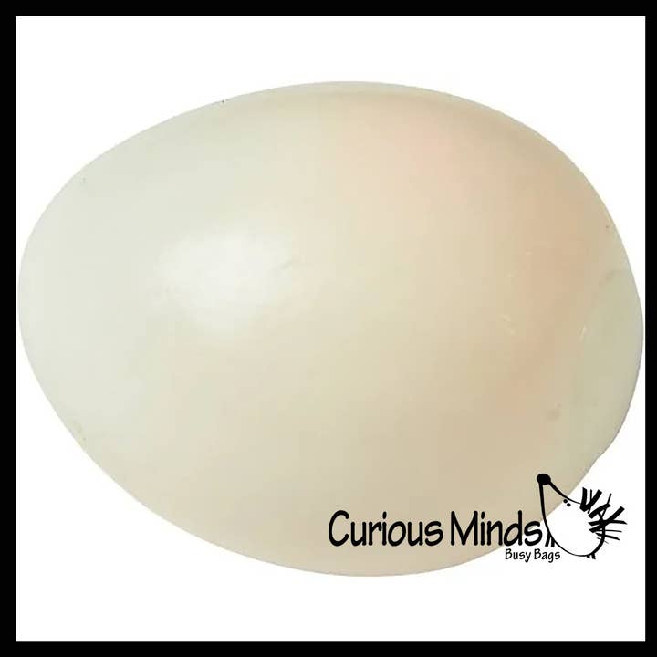Curious Minds Toys - Wholesale Squishy Toy - Kids & Baby - 1 Egg Splat Ball - Water Filled Splat Stress Ball - Throw