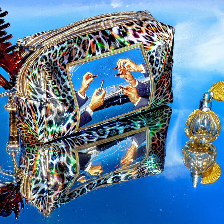 Apply Stickers - Wholesale Sticker - Metallic Lipstick Mirror by Toiletpaper - Die-Cut Sticker1