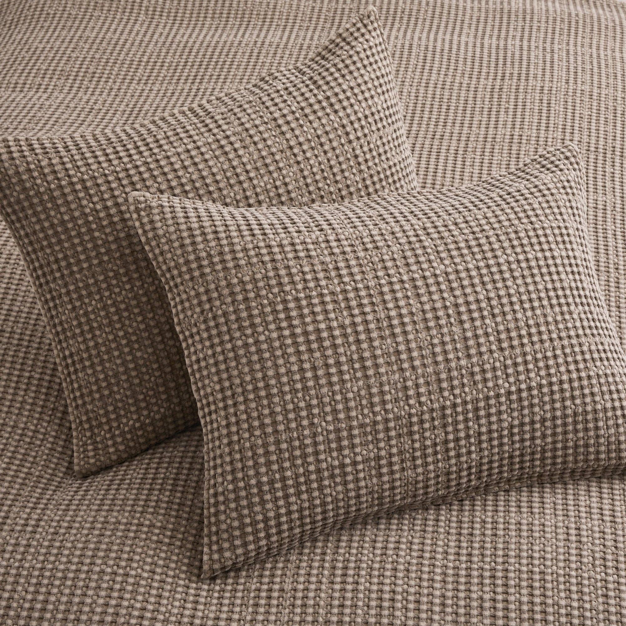 Levtex Home - Vendita all'ingrosso Set di lenzuola - Set trapuntato Mills Waffle85