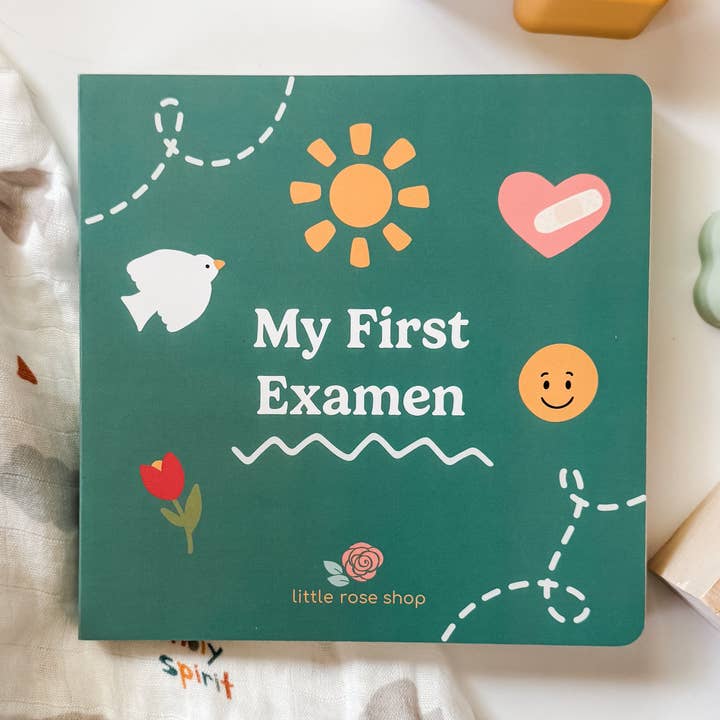 My First Examen Board Book – Catholic Kids Devotional on Daily Examen Prayer for wholesale by The Little Rose Shop